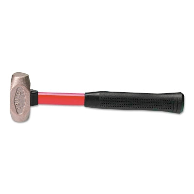 Brass Hammer, 1.5 lb Head, 13-1/2 in Handle