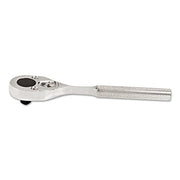 Classic Standard Length Pear Head Ratchet, 3/8 in Dr, 7 in L, Alloy Steel, Knurled Handle