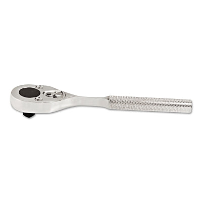 Classic Standard Length Pear Head Ratchet, 3/8 in Dr, 7 in L, Alloy Steel, Knurled Handle