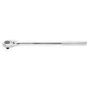 Classic Long Handle Pear Head Ratchet, 1/2 in Dr, 15 in L, Full Polish