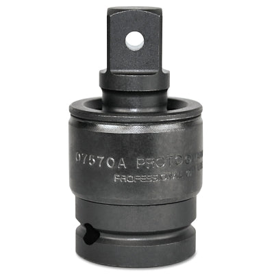 1/2 in Drive Impact Universal Joint Socket,  Black Oxide