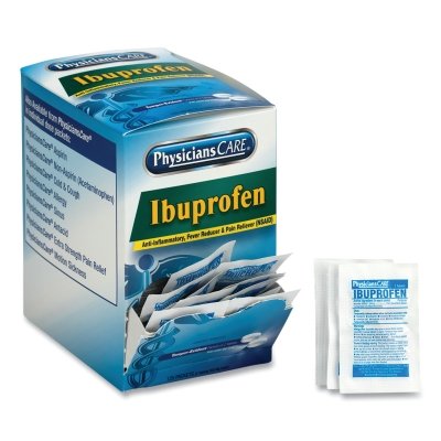 PhysiciansCare Ibuprofen Tablet, 200 mg, 2 pk/125 pk per Box