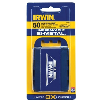 Bi-Metal Utility Blade, 2-3/8 in Length, Bi-Metal, 50/PK