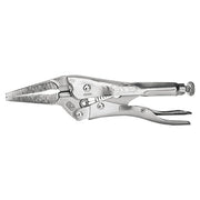 Long Nose Locking Plier, 2-1/4 in Jaw Opening, 6 in Long