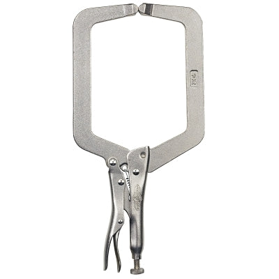 The Original Locking C-Clamp with Regular Tips, 9 in L, 4-1/2 in Max, 4-3/4 in Throat D