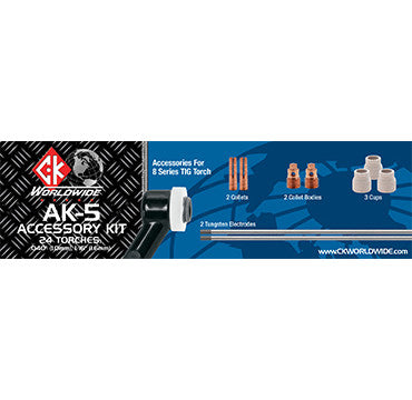 8 Series Accessory Kit for CK24 / CK24W Style TIG Torches