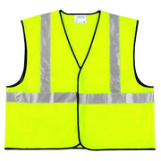Class II Economy Safety Vest, Solid, Large, Lime
