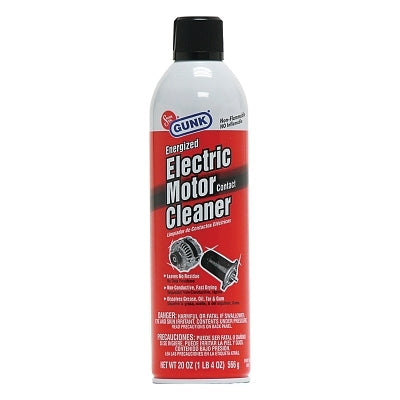 Electric Motor Contact Cleaner, 20 oz, Aerosol Can, Ether Scent