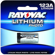 Photo Batteries, Lithium, 3V, 123A