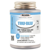 Tru-Blu Pipe Thread Sealant, 1 Quart Can, Blue