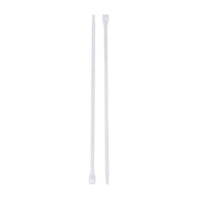 Standard Cable Ties, 75 lb Tensile Strength, 8 in, Natural, 100/Bag