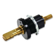 Cable Connector, 4 to 8 AWG, Receptacle, Red, Panel Mounting