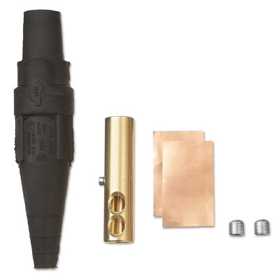 J Series E1016 Plug, Cam-Lok Single Pole, Double Set Screw Female