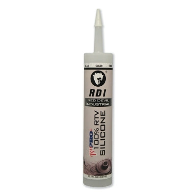 100% Silicone Architectural Grade RTV Sealant, 9.8 fl oz Cartridge, Clear