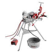 Model 300 Power Drive Threading Machine, NPT, 1/8 in to 2 in Pipe Capacity, 115 V AC, 15 A, 36 RPM, Complete Kit