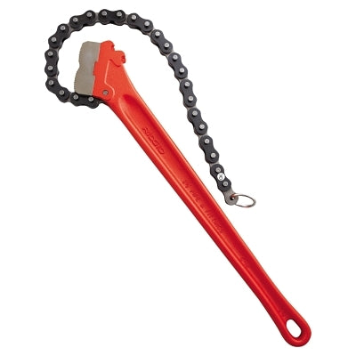 Chain Wrench, 2-1/2 in to 5 in Opening, 20-1/4 in Chain, 18 in OAL