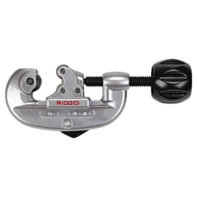 Screw Feed Tubing Cutter, Model 25, 3/16 in to 1-1/8 in Cutting Capacity, Includes Spare Cutter Wheel
