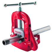 Bench Yoke Vise, Cast Iron, 2 in Pipe Capacity
