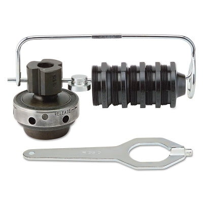 Nipple Chuck Kit and Adapter, 1/2 in to 2 in NPT, Includes (5) Adapters/Holder/Wrench