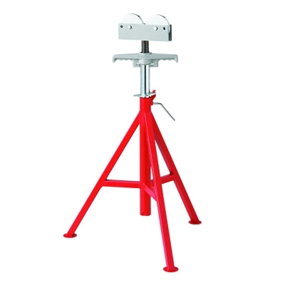 Roller Head Pipe Stand, Model RJ-99, Roller Head High, 32 in to 55 in Adjustment Height
