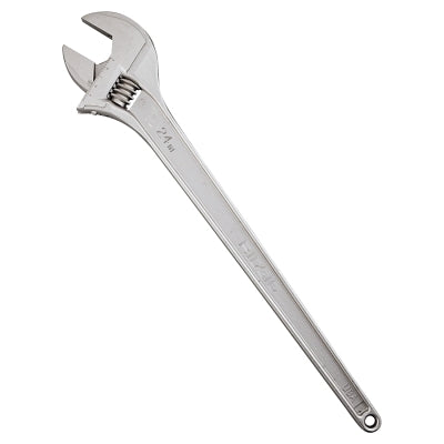 Adjustable Wrenches, 24 in Long, 2 7/16 in Opening, Cobalt Plated