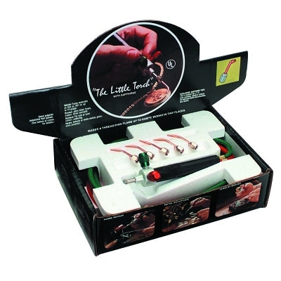 The Little Torch Brazing Torches, Hobby/Jewelry Outfit, 11-1101C torch; Tips