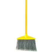 Rubbermaid Angle Broom, 10-1/2 in Plastic Block, 6-3/4 in Trim L, Polypropylene, 57 in Handle