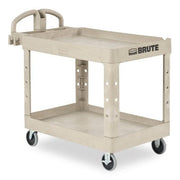 Utility Cart, 500 lb, 45-1/4 in D X 25-7/8 in W X 33-1/4 in H, Beige