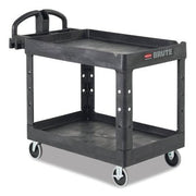 Utility Cart, 500 lb Load Capacity, 25-7/8 in W x 45-1/4 in D x 33-1/4 in H, Black