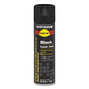 High Performance V2100 System Enamel Aerosol, 15 oz Can, Black, Gloss