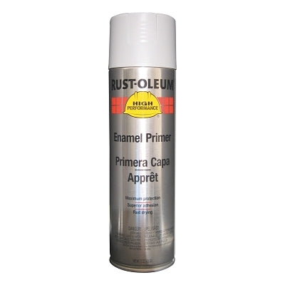 High Performance V2100 System Enamel Aerosol, 15 oz Can, Gray, Flat