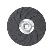 Spiralcool standard backing pad 5/8-11 thread medium grade rubber spiral-vented angle grinder backing pad