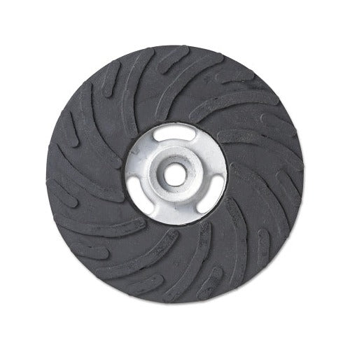 Spiralcool standard backing pad 5/8-11 thread medium grade rubber spiral-vented angle grinder backing pad