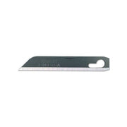 Stanley 11-040 sheepfoot pocket knife blade, 2-9/16 in, stainless steel with mounting hole, replacement utility knife blade