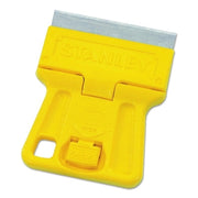 High Visibility Mini Blade Scraper, 1-3/16 in Length, 1-1/2 in Wide, Single-Edge
