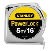 Powerlock Tape Rules Wide Blade, 3/4 in x 5 m/16 ft