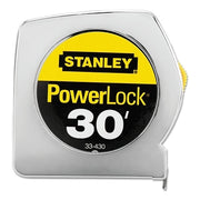 Powerlock Tape Rules Wide Blade, 1 in x 30 ft