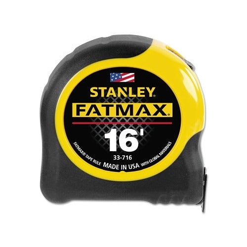 FatMax Classic Tape Measure, 1-1/4 in W x 16 ft L, SAE, Black/Yellow Case