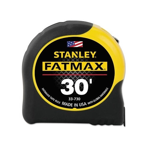 FatMax Classic Tape Measure, 1-1/4 in W x 30 ft L, SAE, Black/Yellow Case