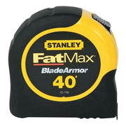 FatMax Classic Tape Measure, 1-1/4 in W x 40 ft L, SAE, Black/Yellow Case