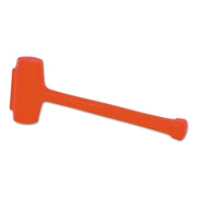 COMPO-CAST Soft-Face Sledge Hammer, 5 lb Head, 2-3/4 in dia Face, 19-5/8 in OAL, Orange