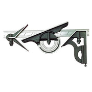 435 Combo Squares, 4 1/2" x 12", 1/64" @ 1"; Quick Read 64ths, Iron/Steel/Chrome