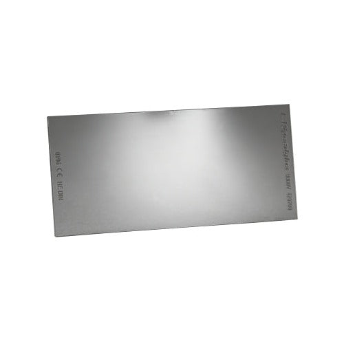 3M Speedglas welding helmet inside protection plate, clear polycarbonate rectangular lens cover shown angled