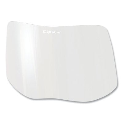 Speedglas 9100 Series Replacement Part, Protection Plate, Scratch Resistant, Clear, 6-3/8 x 3-3/4, Polycarbonate