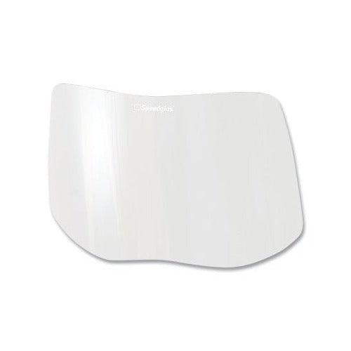 3M Speedglas 9100 Series outside protection plate, clear polycarbonate replacement lens for welding helmet protection plate