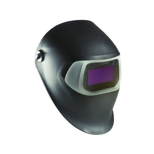 3M Speedglas 100 Series auto-darkening welding helmet black, shade 3-12 ADF violet lens, lightweight shell