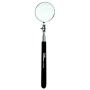 Telescoping Inspection Mirror, Round, 2-1/4 in dia, 6-1/2 in L to 36-3/8 in L