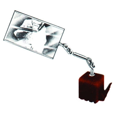 Heavy Duty Inspection Mirror, 2-1/8 in x 3-1/2 in,  All-Angle Ball Joint Handle