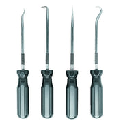 4-Pc Hook and Pick Set, Steel, 5-1/16 in L