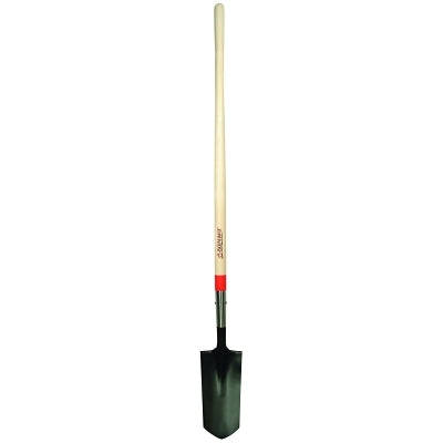 Trenching/Ditching Shovel, 11.5 in L x 5 in W Blade, 48 in North American Hardwood Handle, Ditching